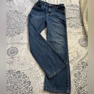 Children's Place Boys Bootcut Semi-Evasee Jeans
Size 10 Blue Denim Elastic Waist